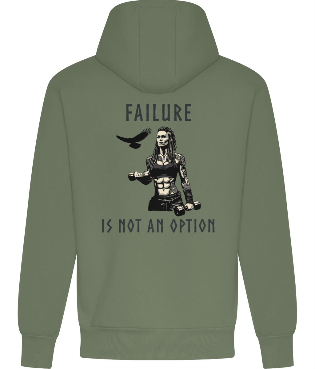 Gym Warrior Heavyweight Female Hoodie